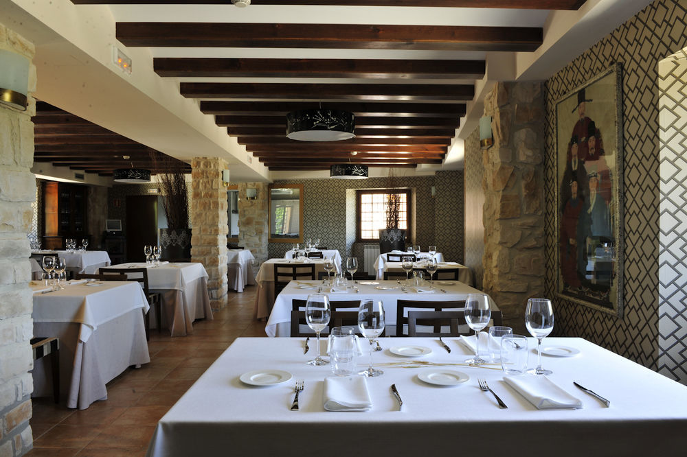 Hotel Palacio Dos Olivos Galdeano Restoran foto